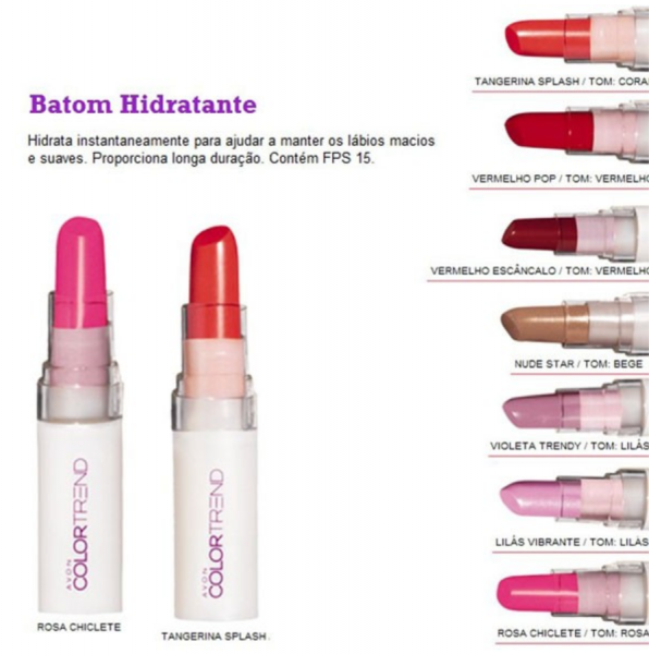 Batom Hidratante FPS 15