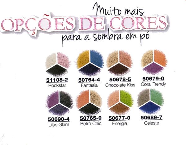 Trio de Sombras para os olhos